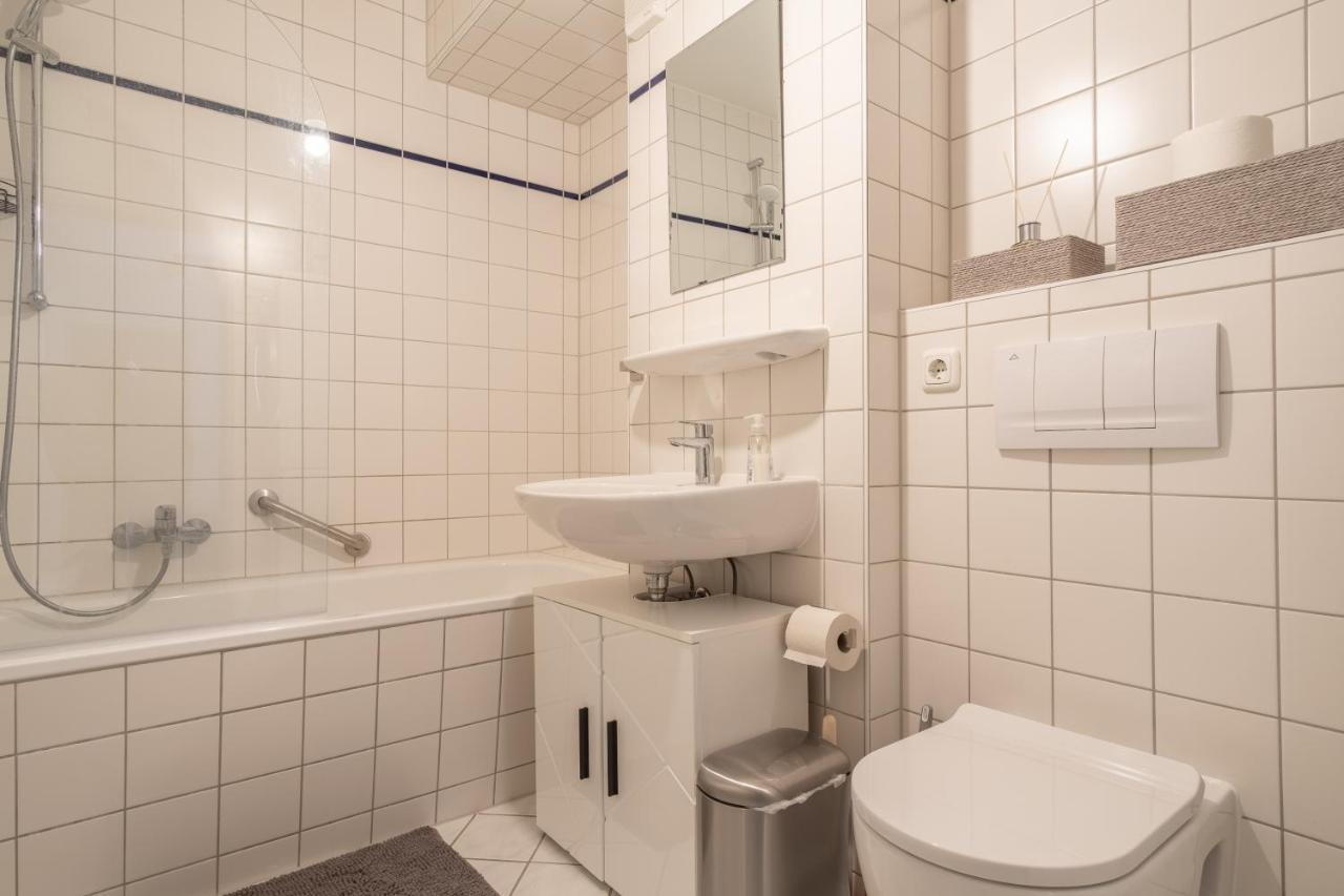 라이프치히 Arbeitsplatz, Balkon, Tiefgarage Naehe Neue Messe 아파트 외부 사진