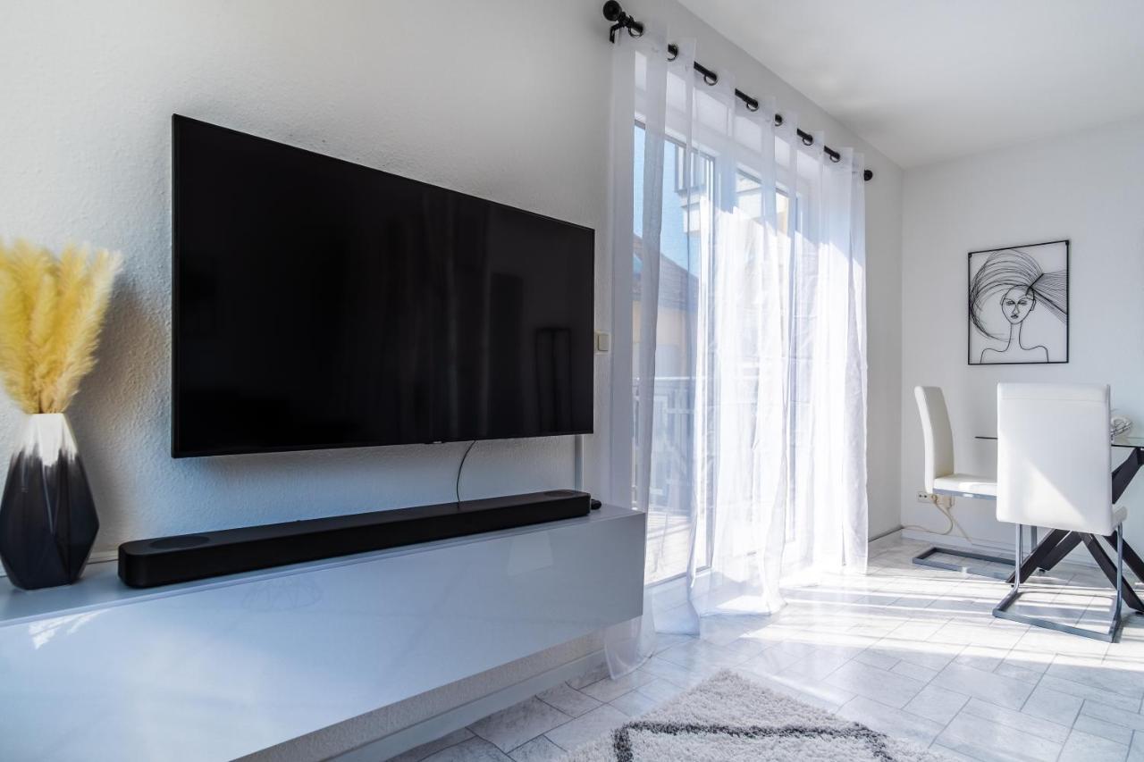 라이프치히 Arbeitsplatz, Balkon, Tiefgarage Naehe Neue Messe 아파트 외부 사진