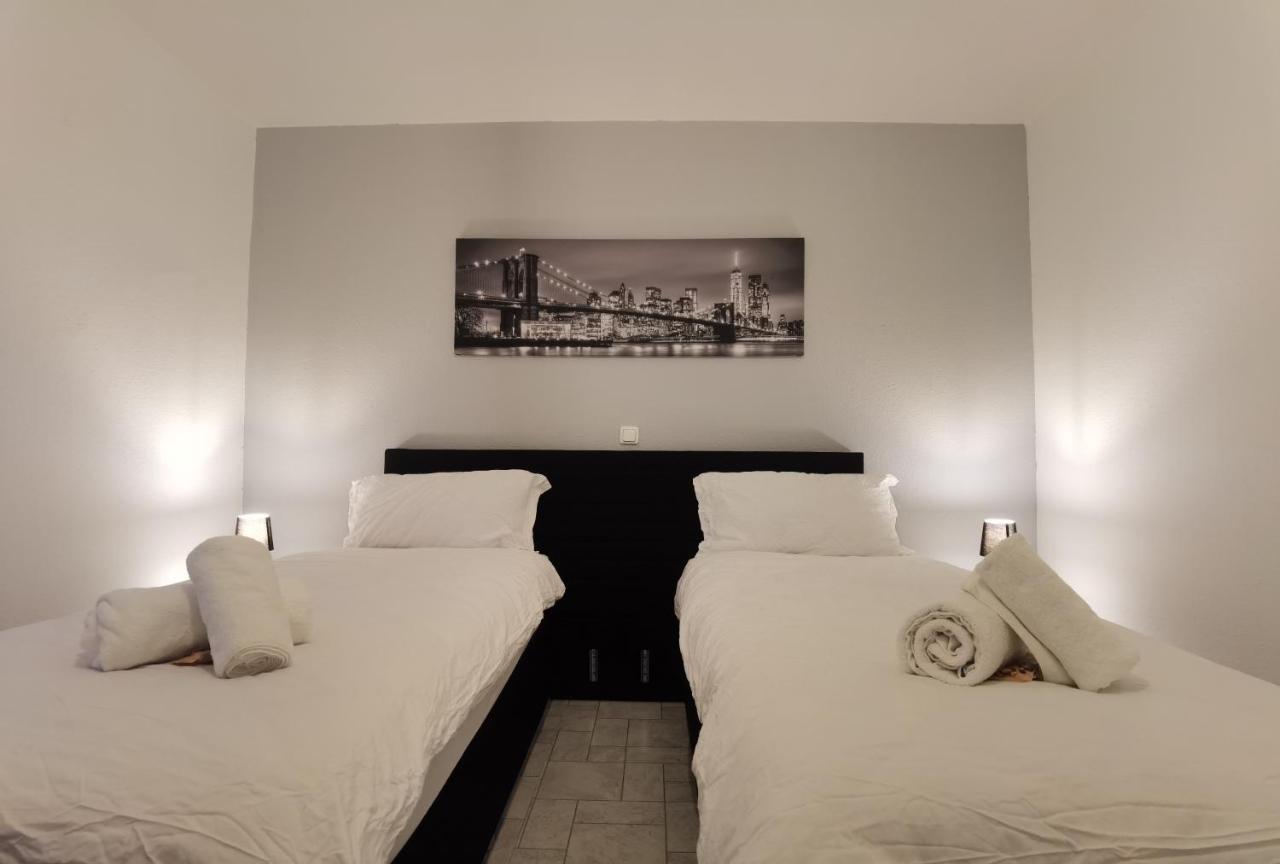 라이프치히 Arbeitsplatz, Balkon, Tiefgarage Naehe Neue Messe 아파트 외부 사진