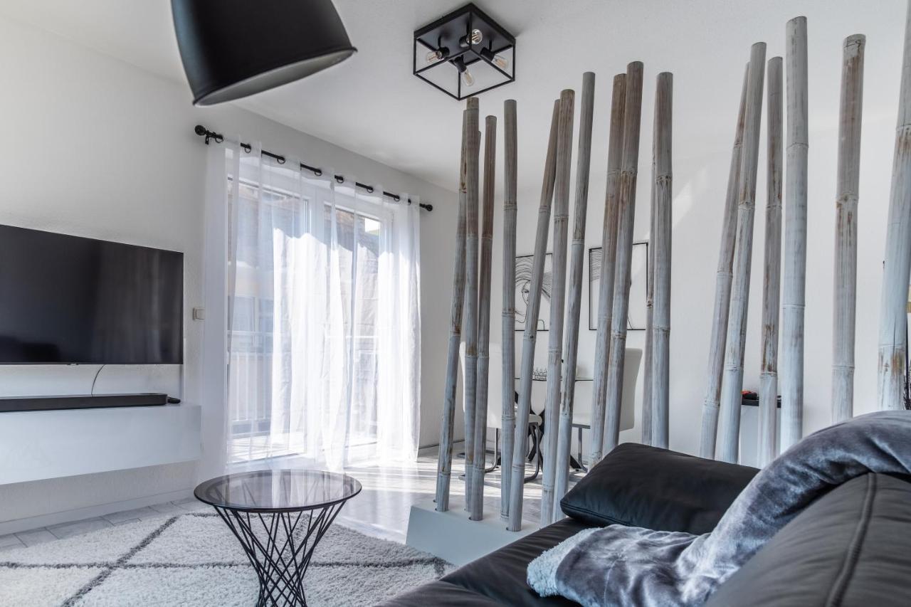 라이프치히 Arbeitsplatz, Balkon, Tiefgarage Naehe Neue Messe 아파트 외부 사진